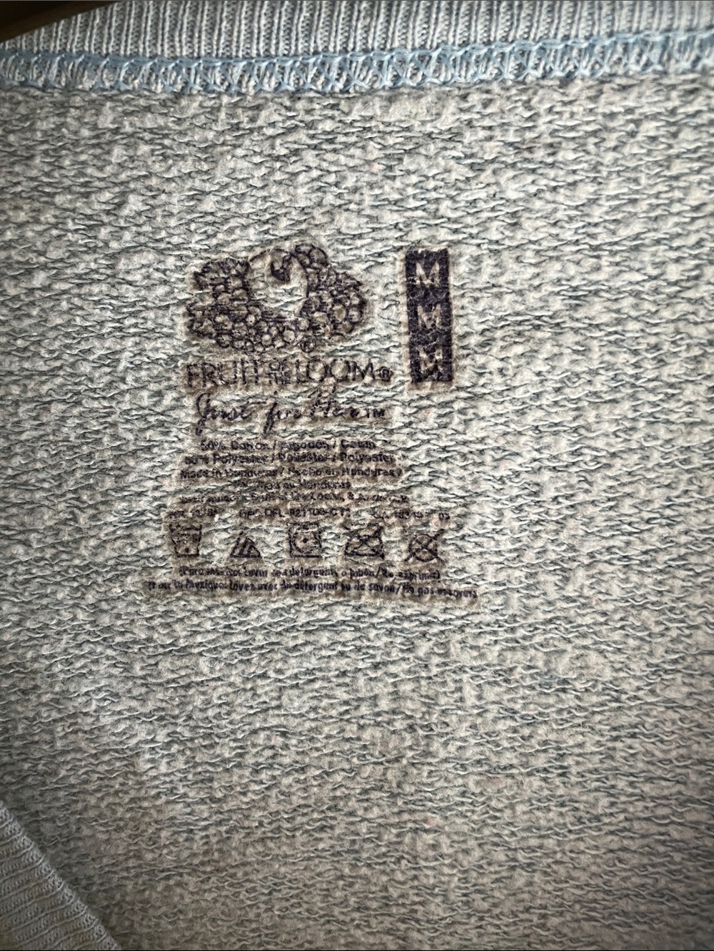 Fruit of the Loom Pale Blue Crewneck Sweatshirt from Women of Faith Conference - Picture 2 of 3
